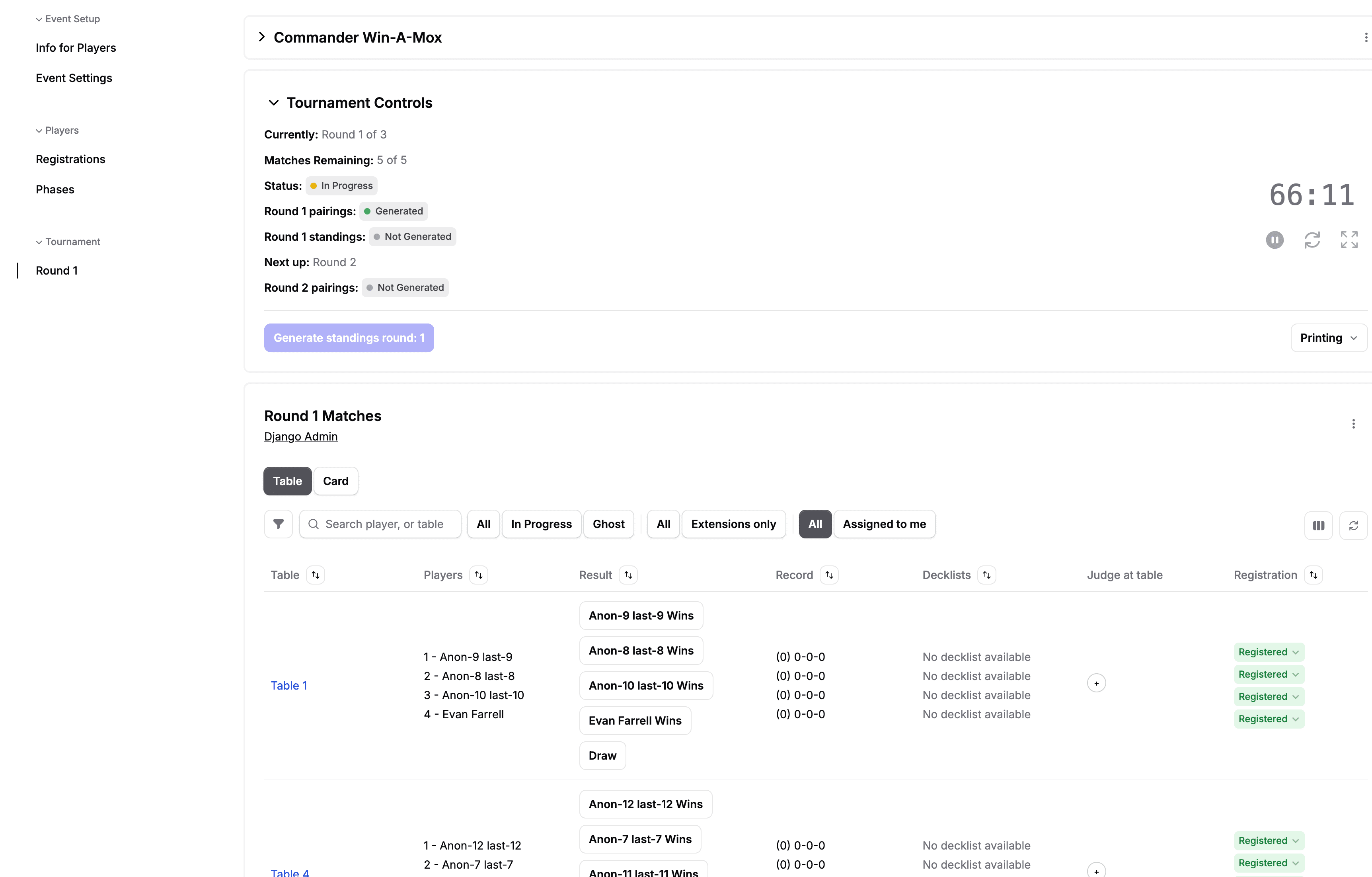Judge screenshot